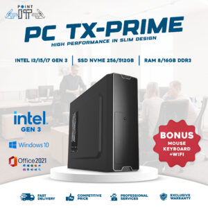 Slim PC Rakitan Office Intel Core i3-3220 - i5-3470 - i7-3770 - PC Siap Pakai